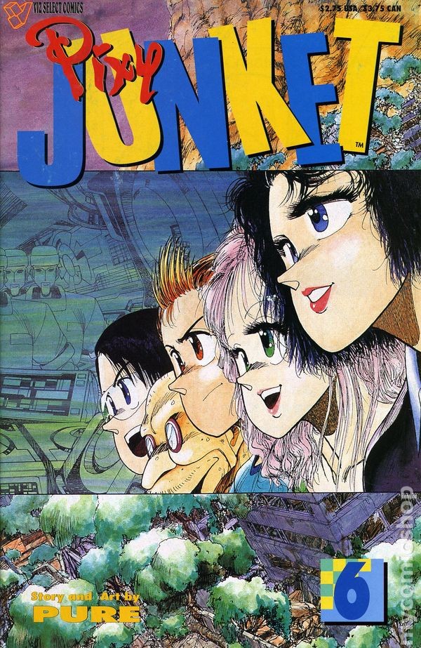 Pixy Junket #6 FN 1993 immagine stock