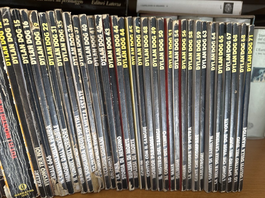 Dylan Dog lotto 33 numeri ristampa fumetti vintage