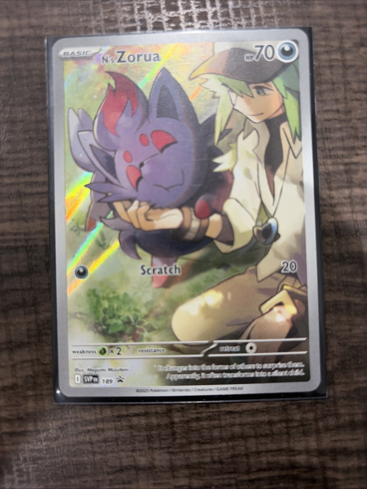 N's Zorua - Promo SV: Scarlet & Violet Promo Cards 189 NM
