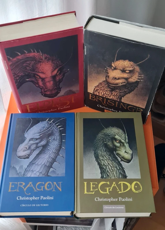 Saga Eragon completa 4 libros | Tapa dura | Paolini