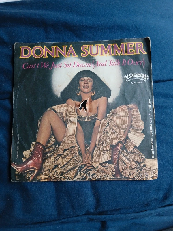 Album 45 giri Donna Summer 1977