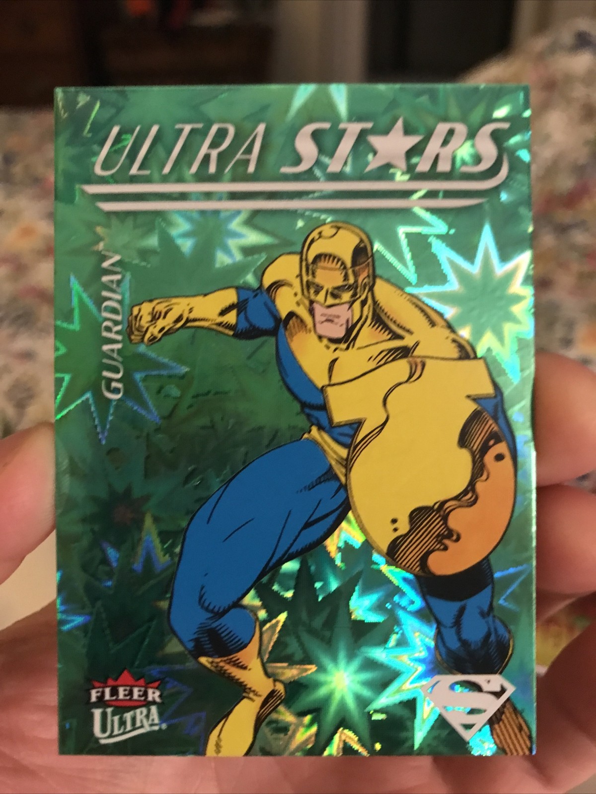 Guardian US-30 2026 Fleer Ultra DC Superman ULTRA STARS VERDE