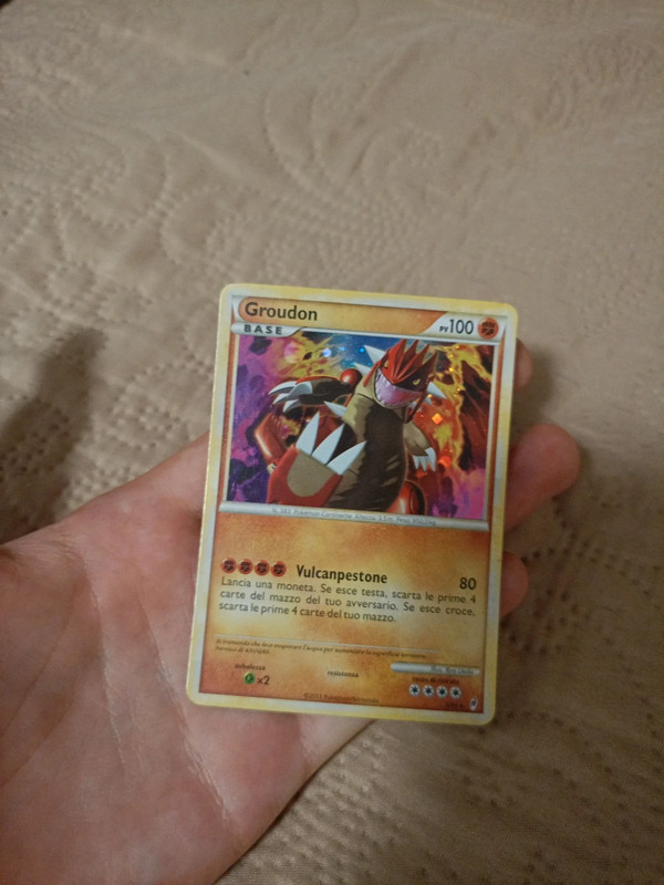 Groudon Holo Rare