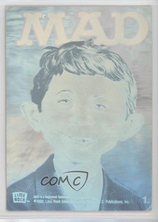1992 Lime Rock MAD Hologram Alfred E Neuman Alfred E Newman #1 1h7f