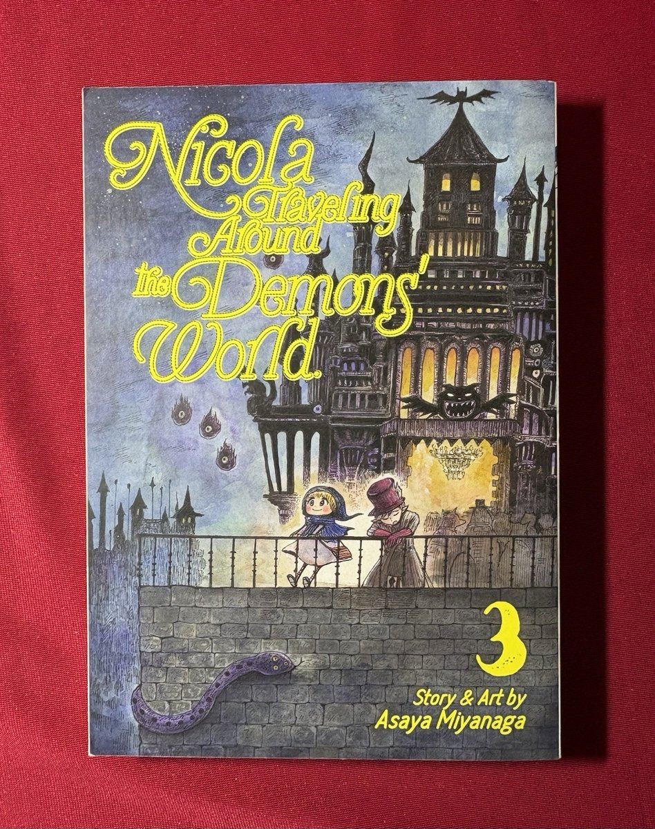Nicola in viaggio nel mondo dei demoni, vol. 3, manga inglese non letto 2020