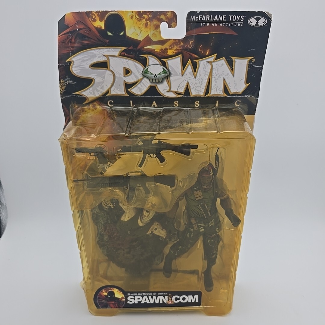 McFarlane Toys Serie 17 Classic Al Simmons con Modellino Base Corpo Morto - NUOVO!