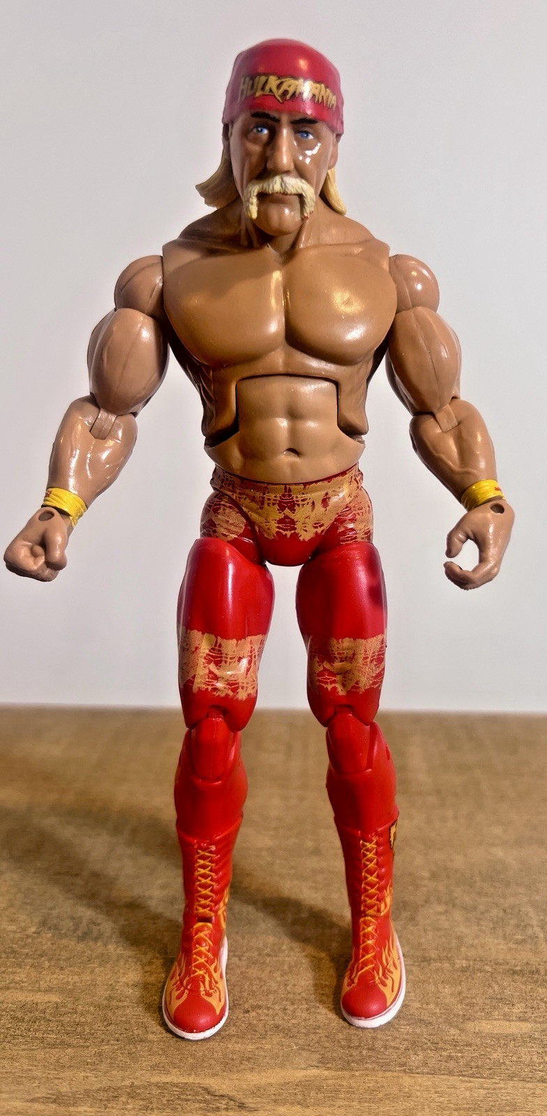 Modellino Jakks Pacific TNA Deluxe Impact Hulk Hogan Hulkamania Wrestling 2010