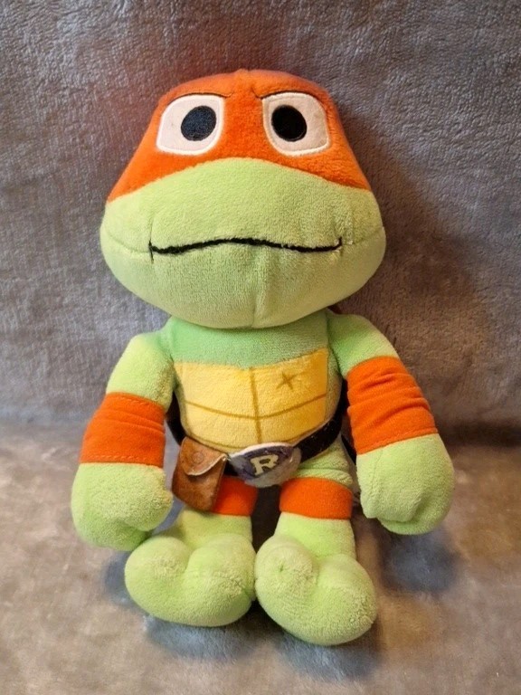 Mattel Teenage Mutant Ninja Turtles Raphael Mutant Mayhem Peluche 8" TMNT Figura