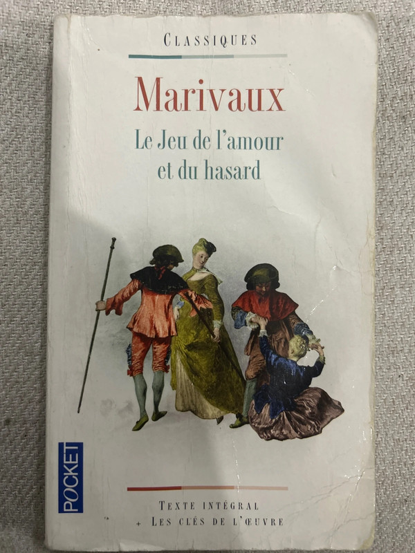 📚 Marivaux – Le Jeu de l’amour et du hasard