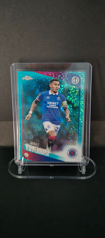Topps Chrome UCC 25/26 numerada /299 James Tavernier