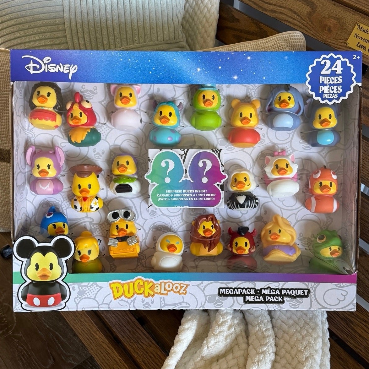 Disney Duckalooz Mega Pack 24 Piece Disney Pixar Rubber Ducks Just Play NIB