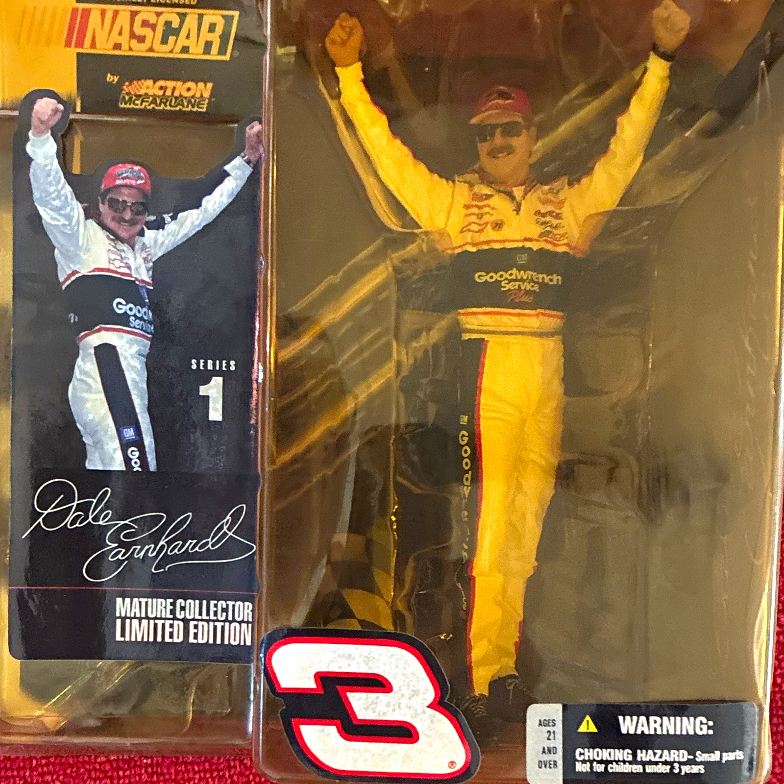 McFarlane Toys NASCAR Dale Earnhardt Series 1 Limited Edition Figure 2003