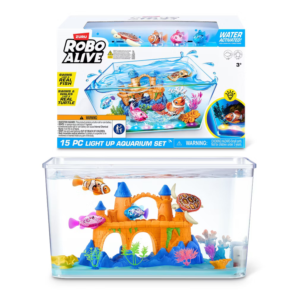 Set acquario Robo Alive Light Up