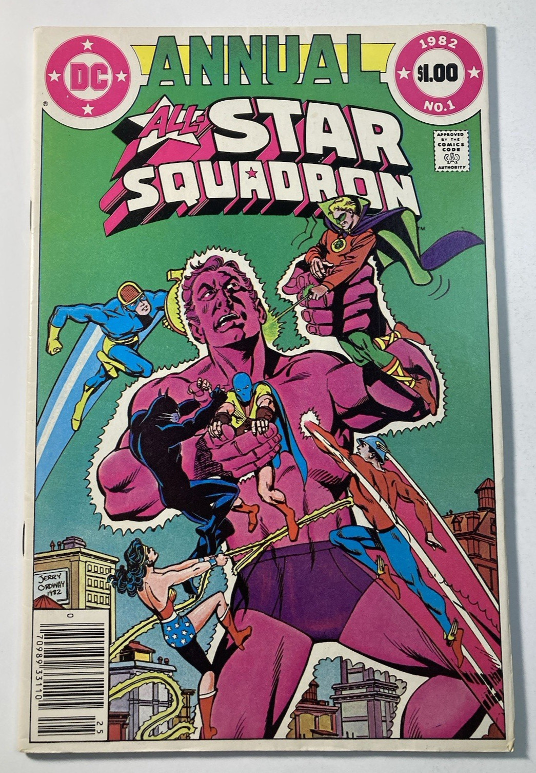 ALL-STAR SQUADRON Annual #1 VF 1982 DC Comics Roy Thomas JUSTICE SOCIETY VF