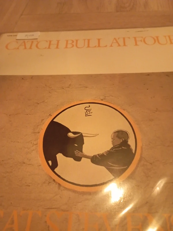 Vinyle cat Stevens catch bull at four