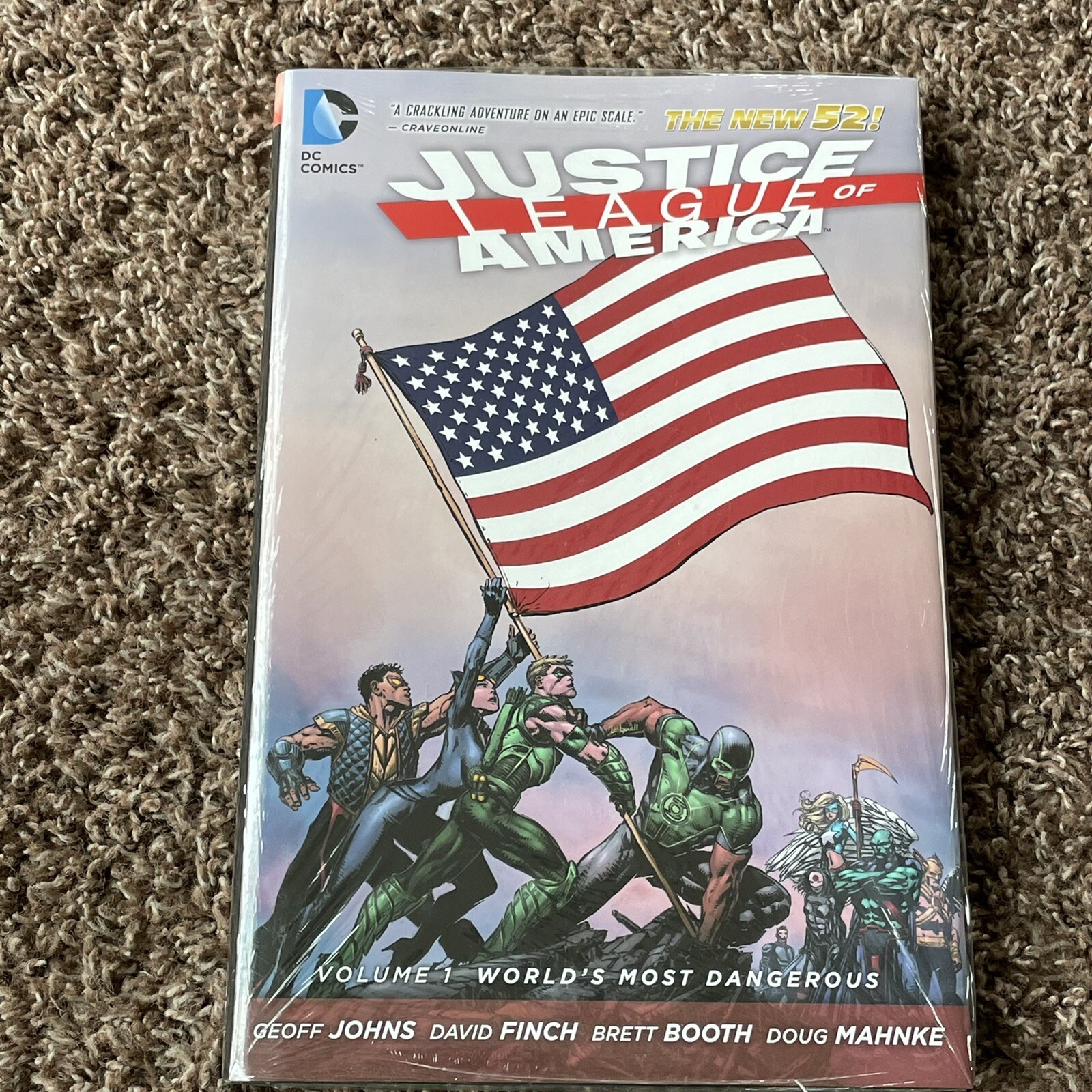Justice League of America Volume 1 Trade Most Dangerous DC copertina rigida NUOVO JLA
