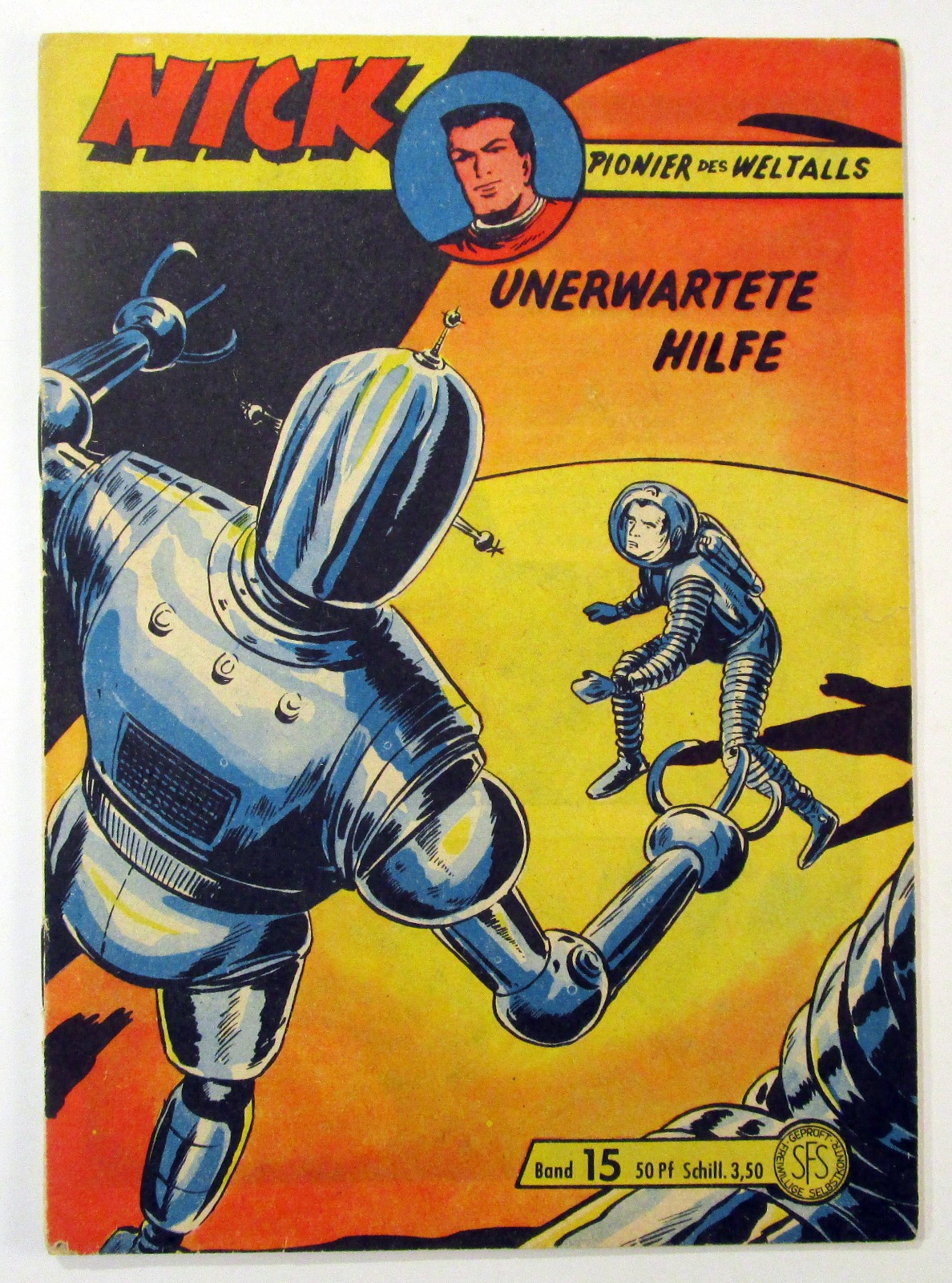 Nick Großband #15 Aiuto Inaspettato Originale Lehning Editore 1959 Z 1 - a 2
