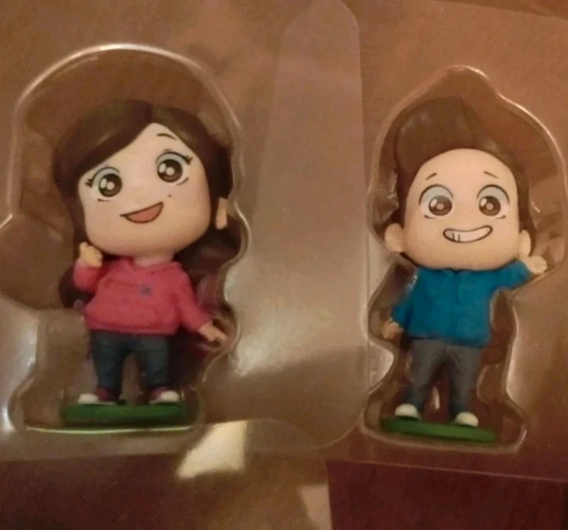 2 mini personaggi Me contro Te