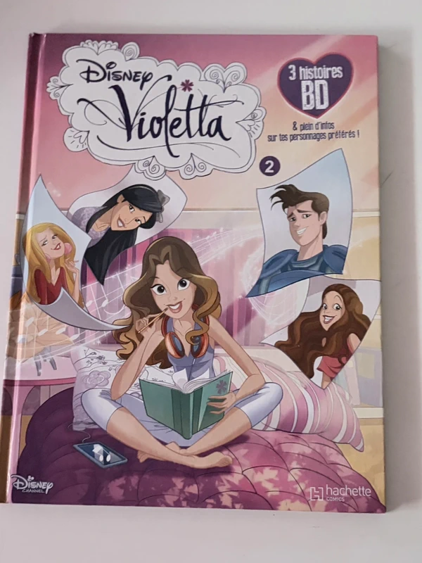 Violetta – Tome 2 – Disney Channel – Hachette Comics – Disney