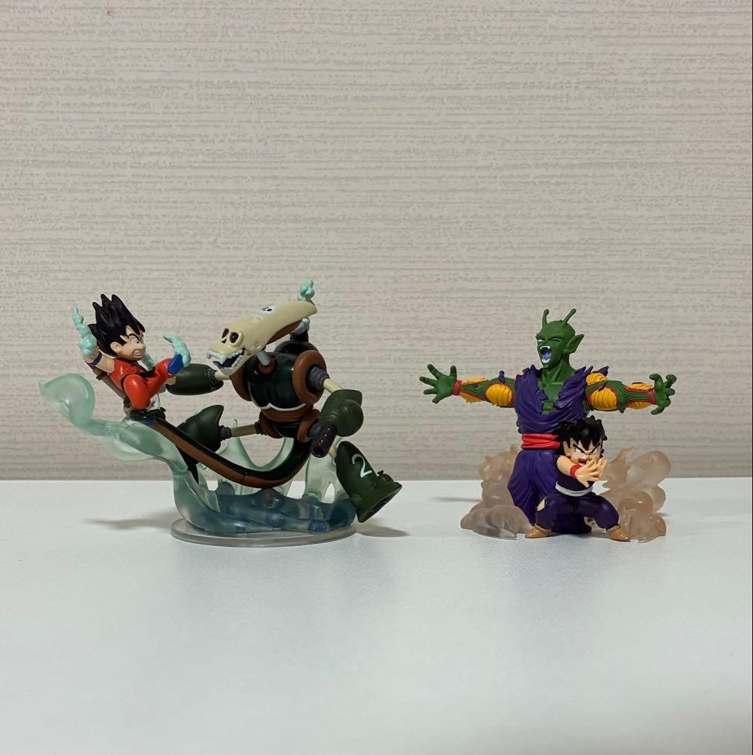 Dragon Ball Kid Goku & Pirate Robot Figure Diorama Set Collectible 15+
