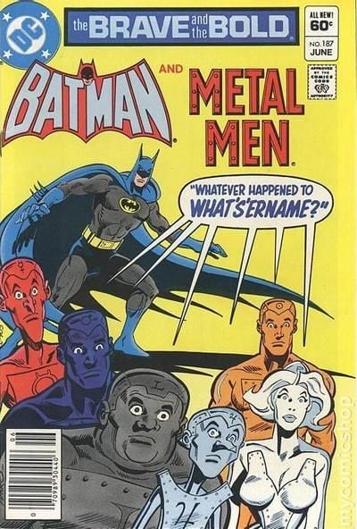 Brave and the Bold #187 FN+ 6.5 1982 Immagine Stock