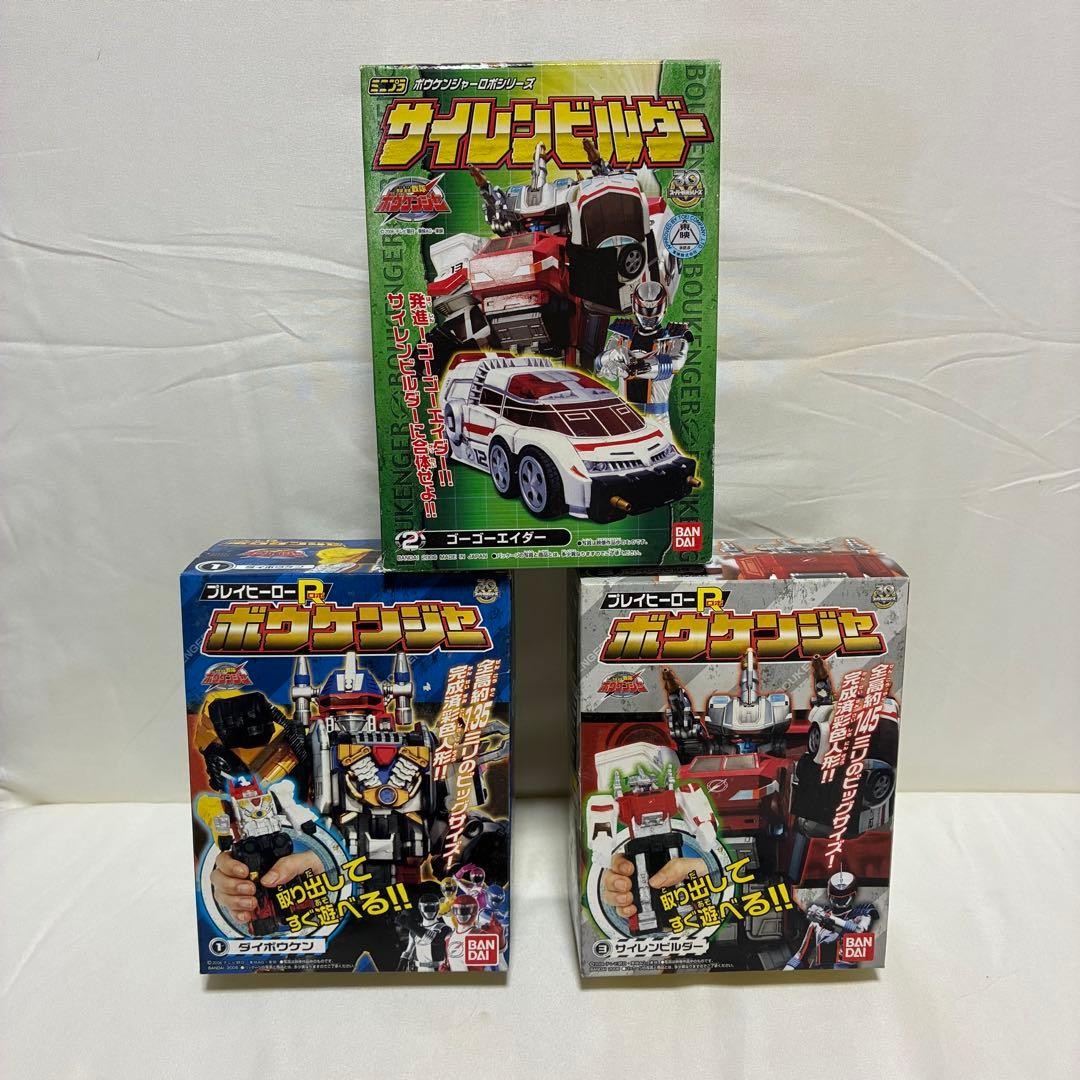 Power Rangers Operation Overdrive Mini Pla Play Hero R Set di 3 da collezione