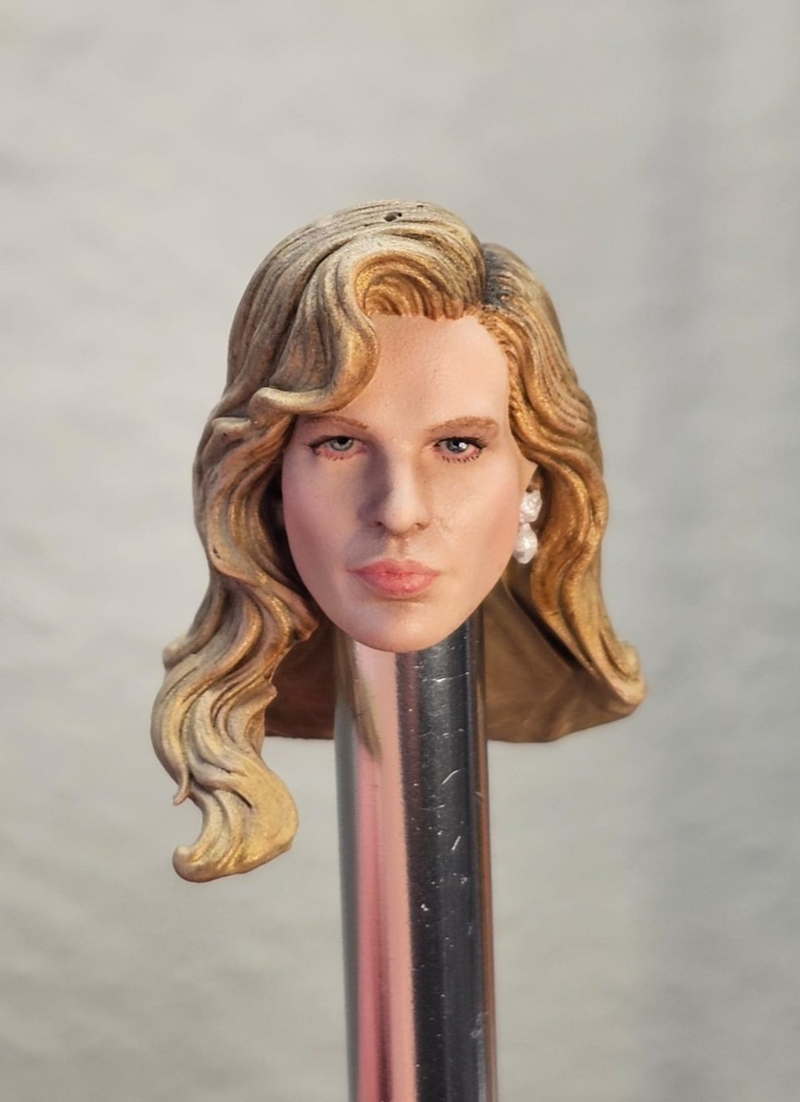1/12, 1/10 PAINTED CUSTOM Kim Basinger Vicki Vale  BATMAN HEAD SCULPT