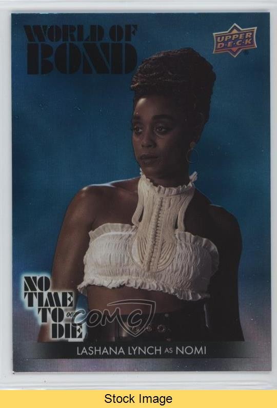 2025 James Bond No Time To Die World of Teal Lashana Lynch as Nomi READ fn5