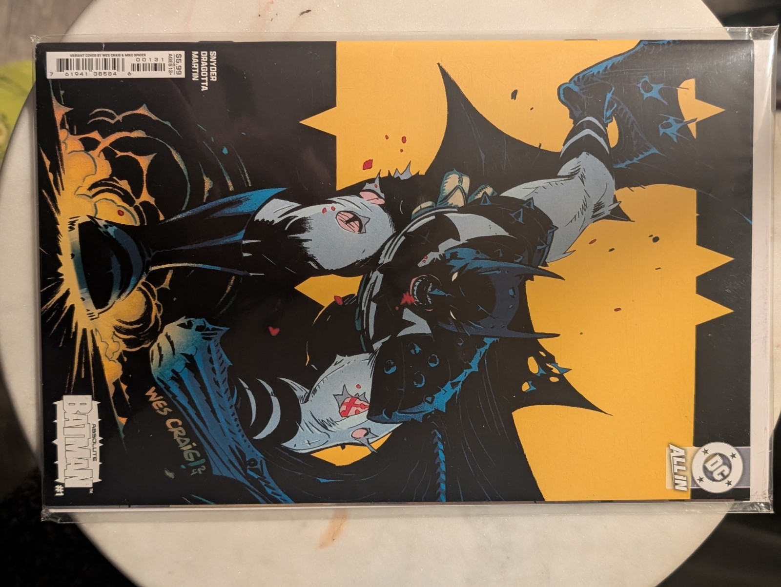 ABSOLUTE BATMAN #1 WES CRAIG VARIANTE COPERTINA B 1° stampa 