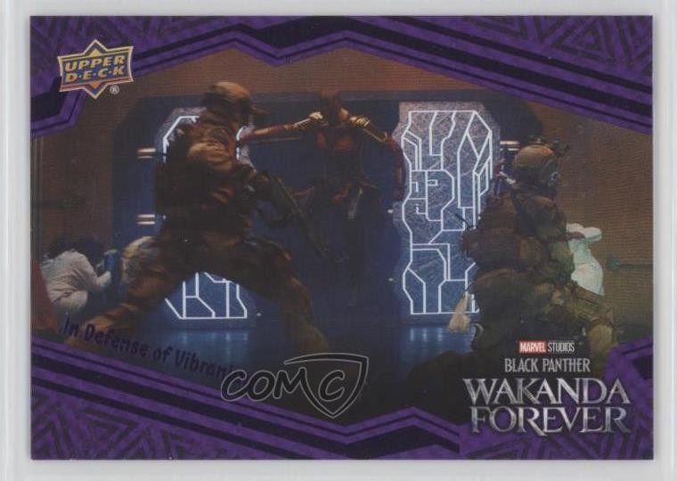 2024 Marvel Black Panther Wakanda Forever Purple In Defense of Vibranium #12 2a1