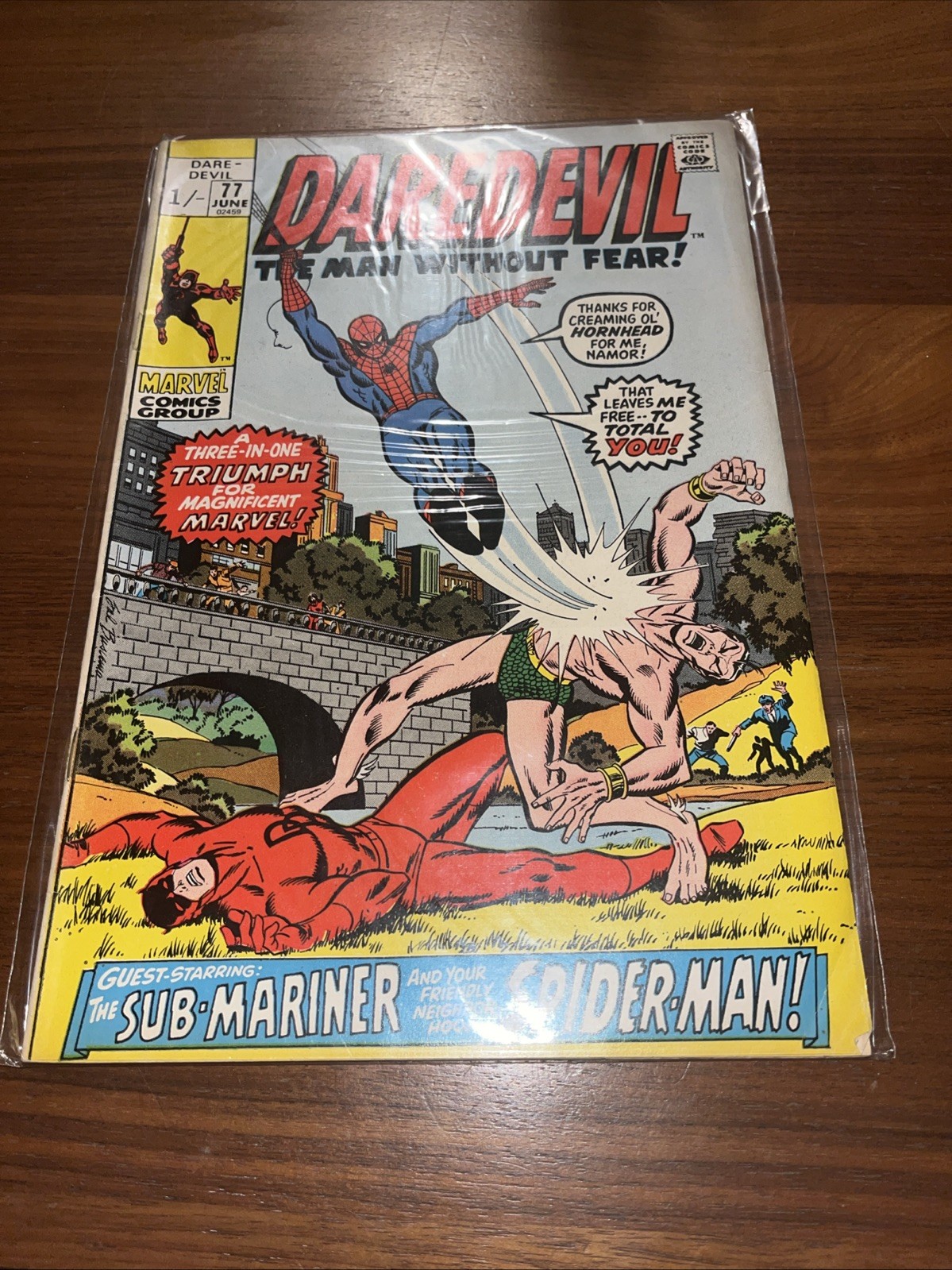 DAREDEVIL ISSUE 77 MARVEL COMICS KEY ISSUE