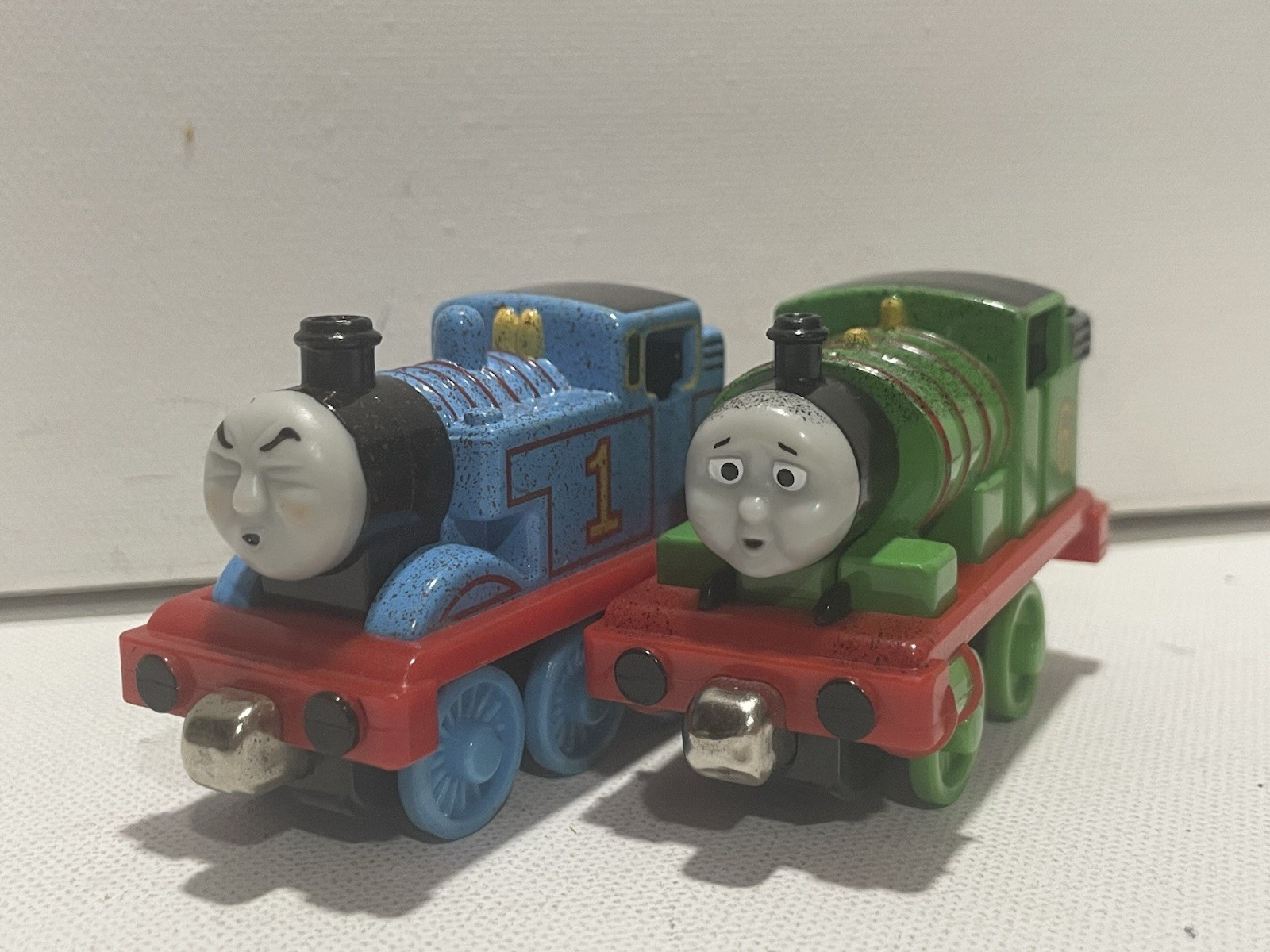 Thomas & Friends 2003 Take Along polvere di carbone Thomas the Tank motore e Percy