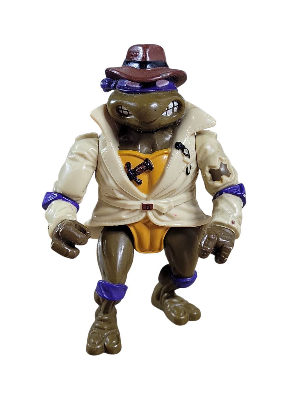 Modellino Donatello sotto copertura TMNT vintage 1990 compagni di gioco