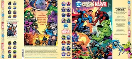 DC Versus Marvel Omnibus HC George Perez Cvr DC Restock Pre-Order