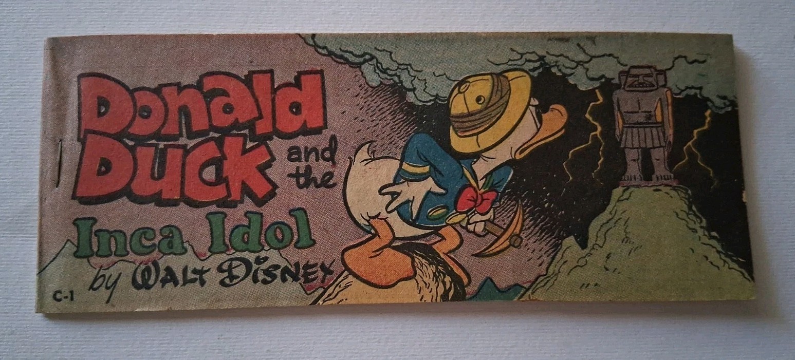STRISCIA DISNEY ORIGINALE U. S. A. ANNI '50 DONALD DUCK AND THE INCA IDOL
