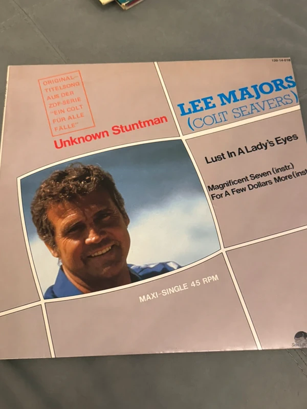 Lee Majors – Unknown Stuntman – Maxi Single 1985