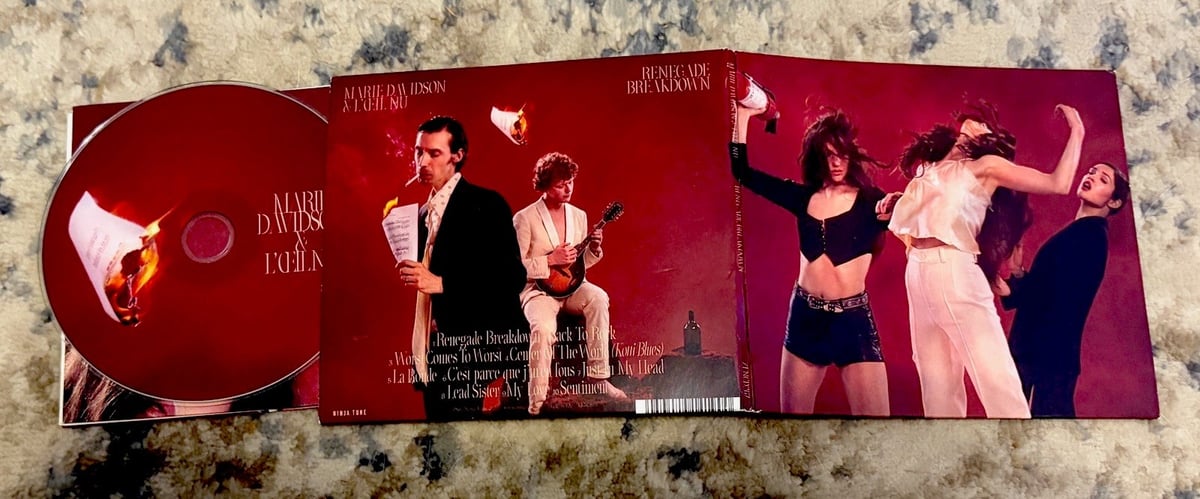 MARIE DAVIDSON & L’OEIL NU Renegade Breakdown CD