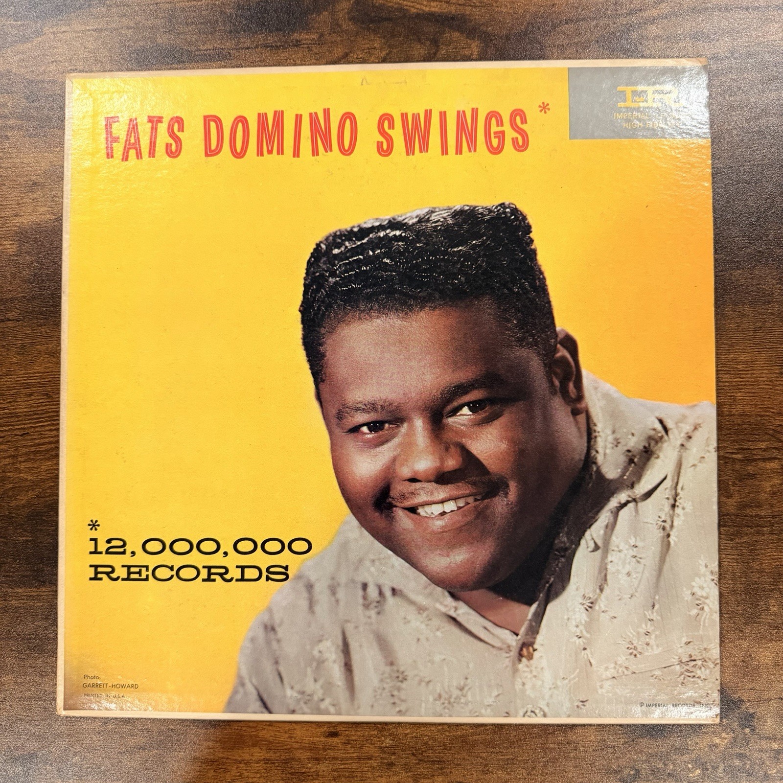 Fats Domino Swings LP-9062 Imperial Original Mono LP IX-125 XI-126 Clean