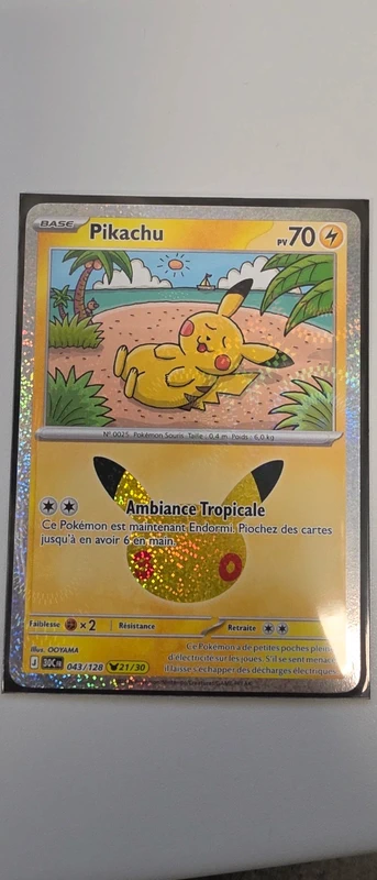Lots de pikachu 30 ans