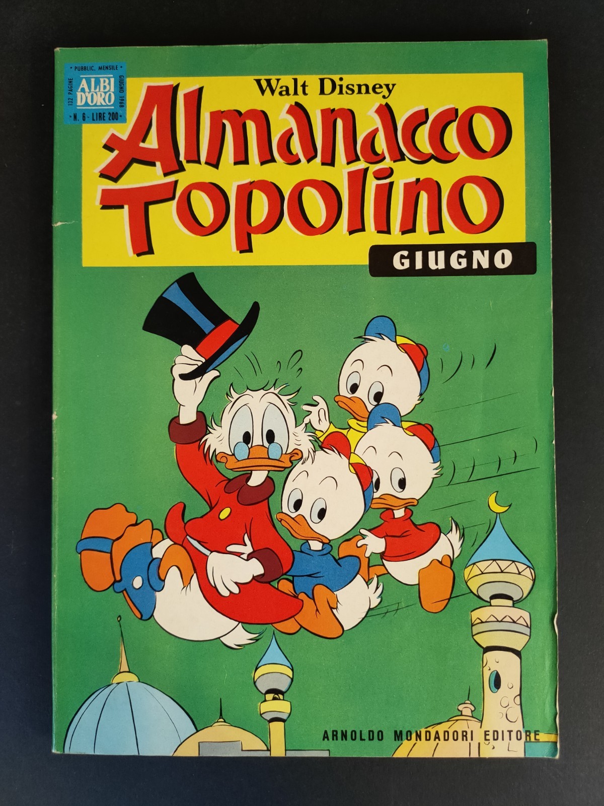 ALMANACCO TOPOLINO DEL 1968 N. 6 (cod.L4)