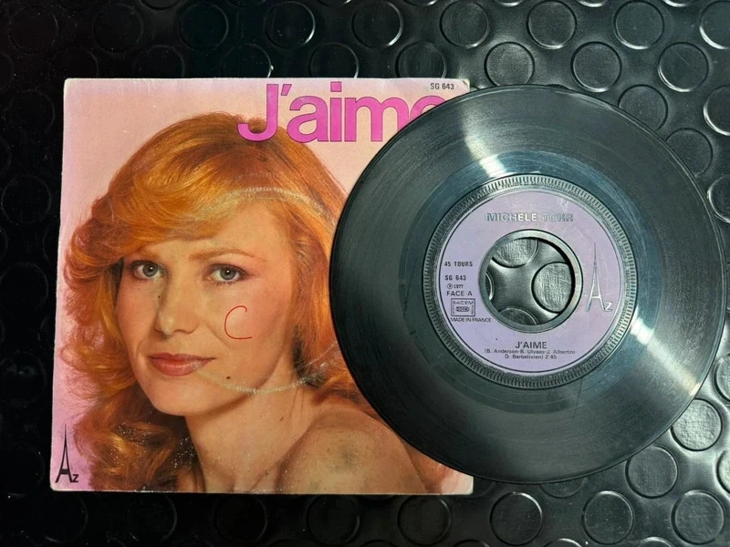 vinile 45 giri J'aime Michele Torr