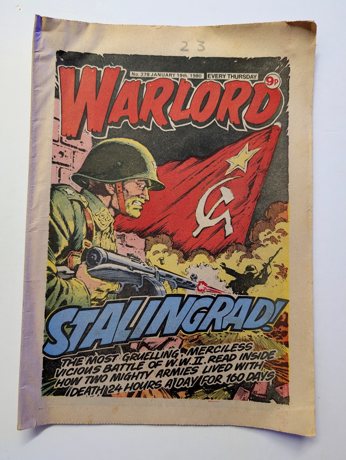 Warlord Comic No 278, January 19th 1980.