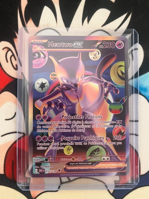 Mewtwo EX 157/128 FR NEUF