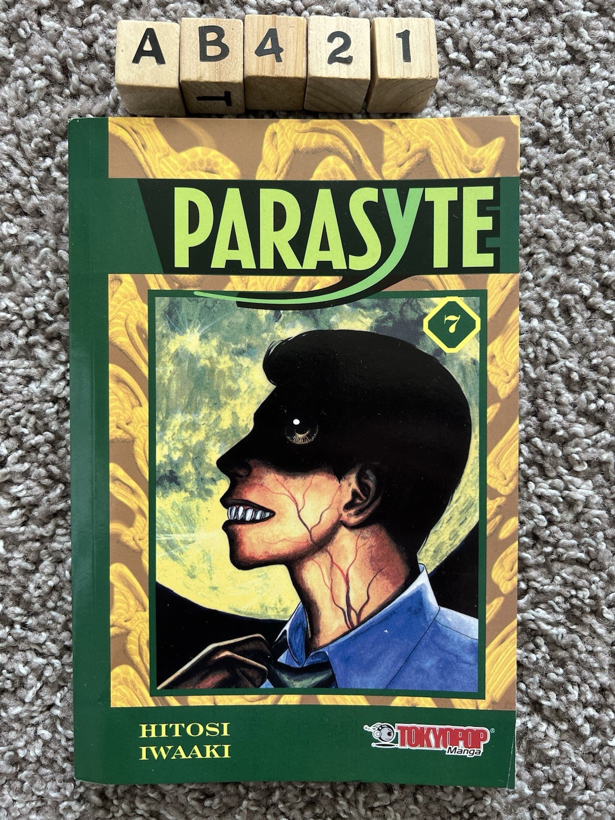 Parasyte Manga Volume 7 Hitoshi Iwaaki Tokyopop Inglese
