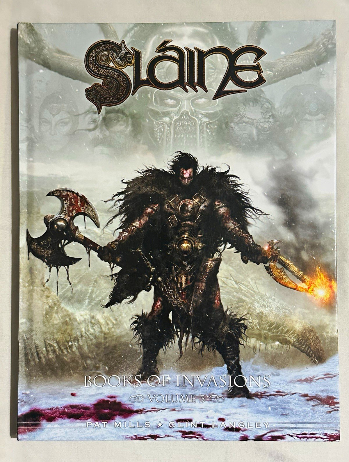 2000AD Slaine Hardcover Graphic Novel Books of Invasions 1 2 3 + The Wanderer