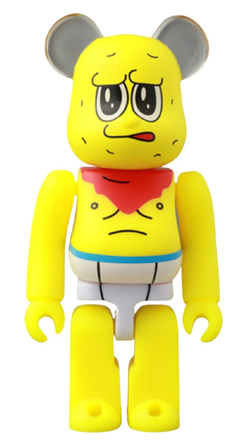 Modellino Bearbrick serie 48 Dress Up PEANUT artista Medicom Be@rbrick 100%