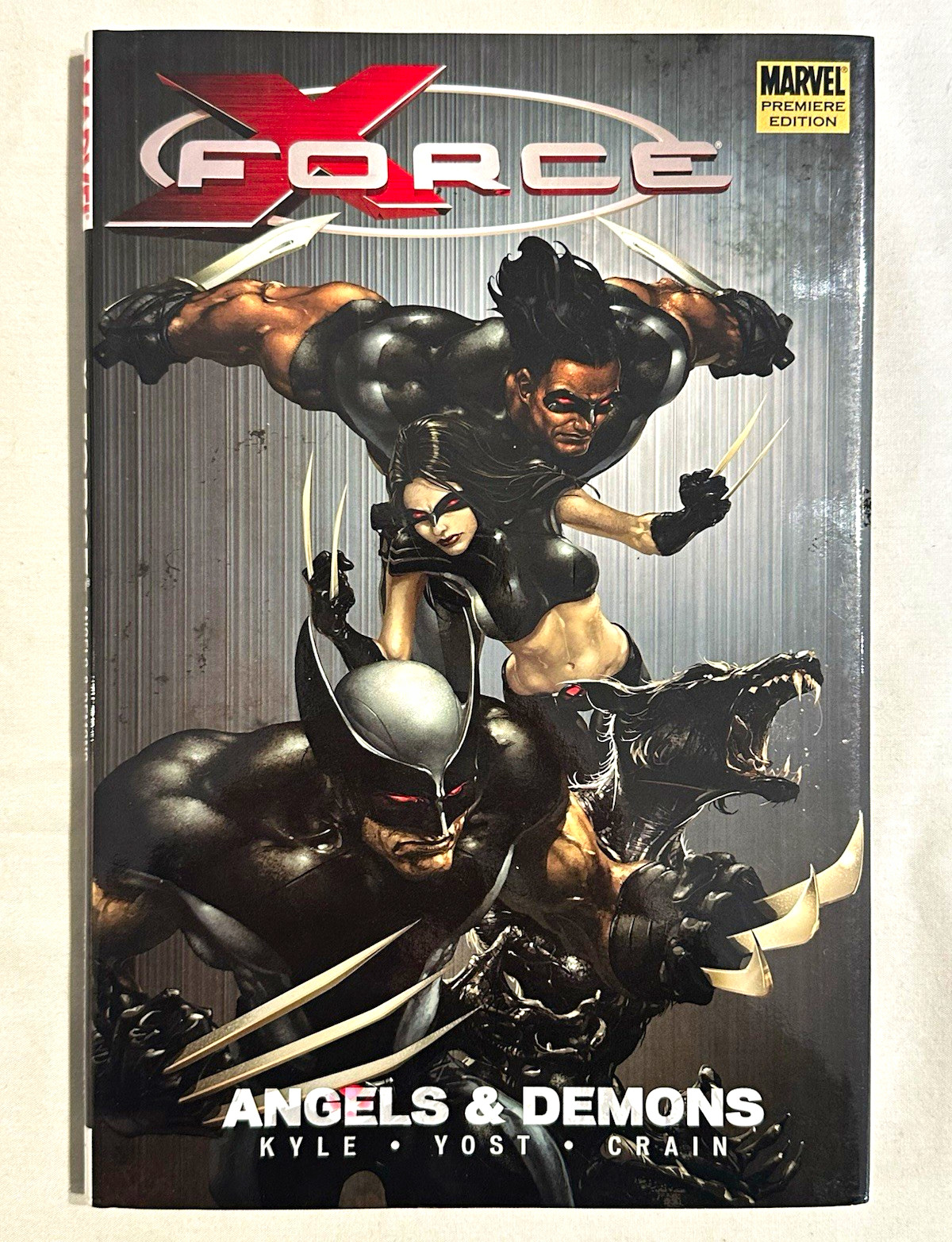 Marvel Premiere Hardcover X-Force 1 Angels Demons 2 Old Ghosts 3 Not Forgotten