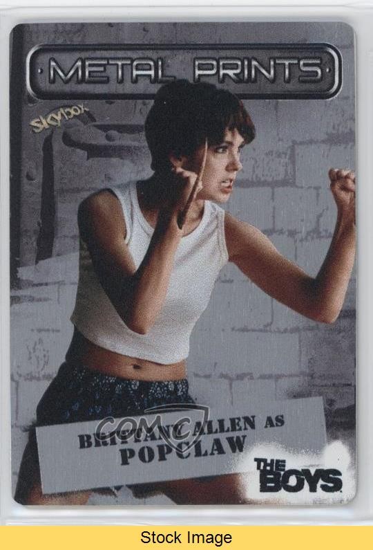 2025 Skybox The Boys: Season 1 & 2 Metal Prints Popclaw Brittany Allen READ 5ao