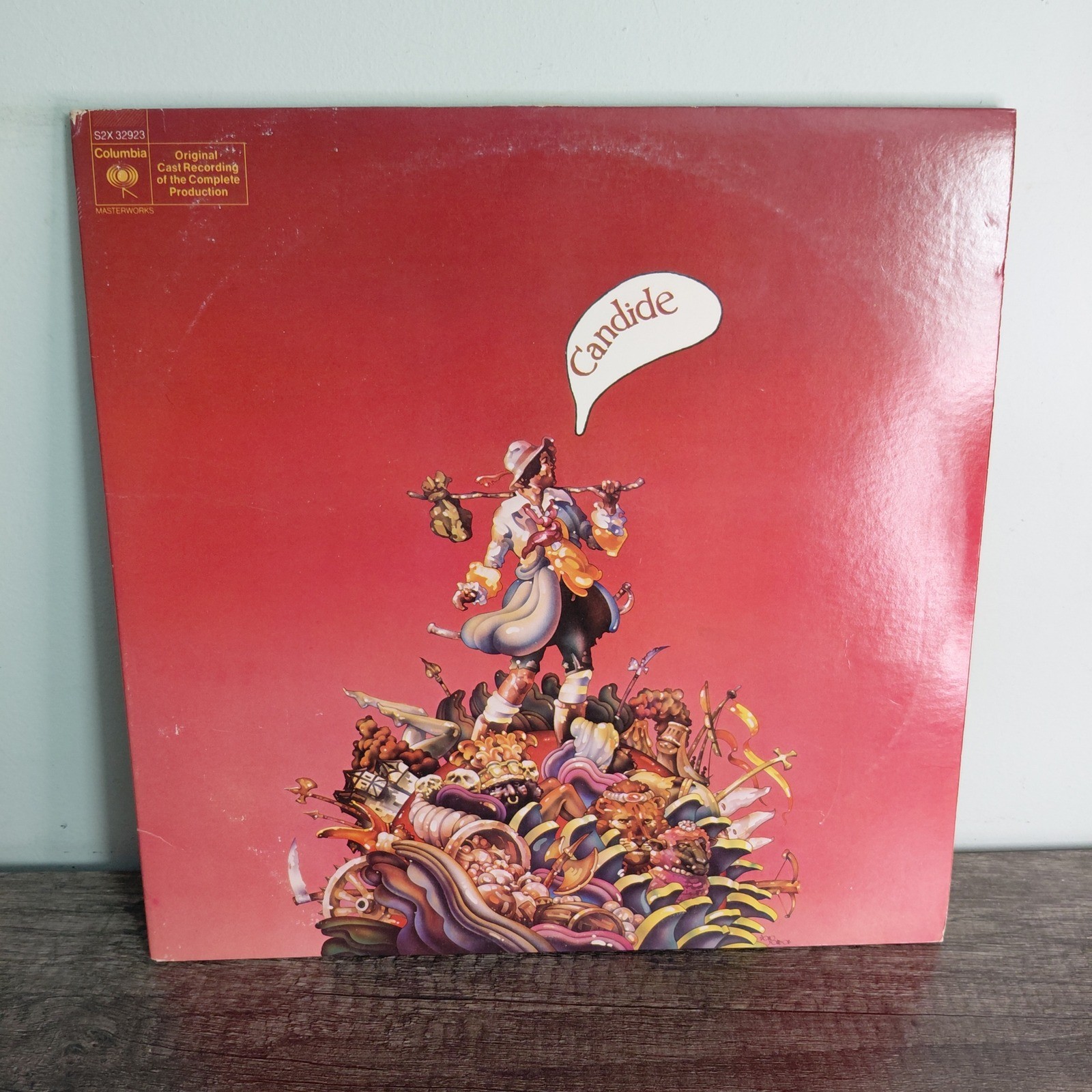 Candide Original Cast Recording 2-LP Vinyl Record Set Columbia Masterworks 1974