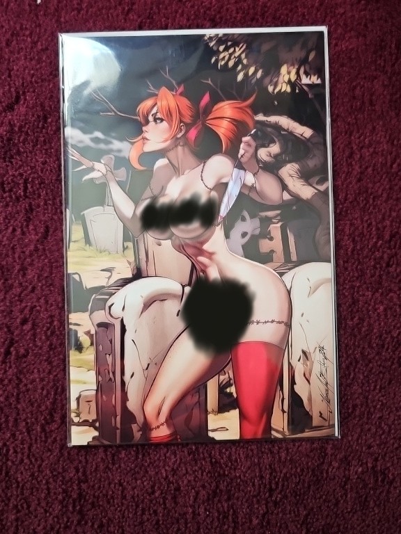 Artist Alley Comics Multiverso Saga Horror Halloween Cosplay Copertina Completa Risqué
